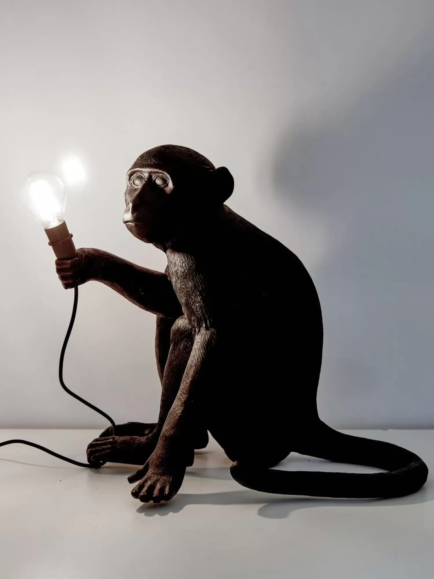 Flash Sale Zewnetrzna Lampa Stołowa Z Wtyczka Monkey Lampki Nocne
