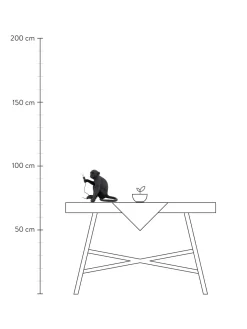 Flash Sale Zewnetrzna Lampa Stołowa Z Wtyczka Monkey Lampki Nocne