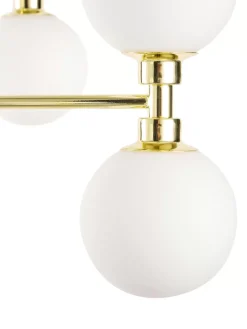 Fashion Zyrandol Ze Szklanymi Kulami Grover Lampy Wiszące